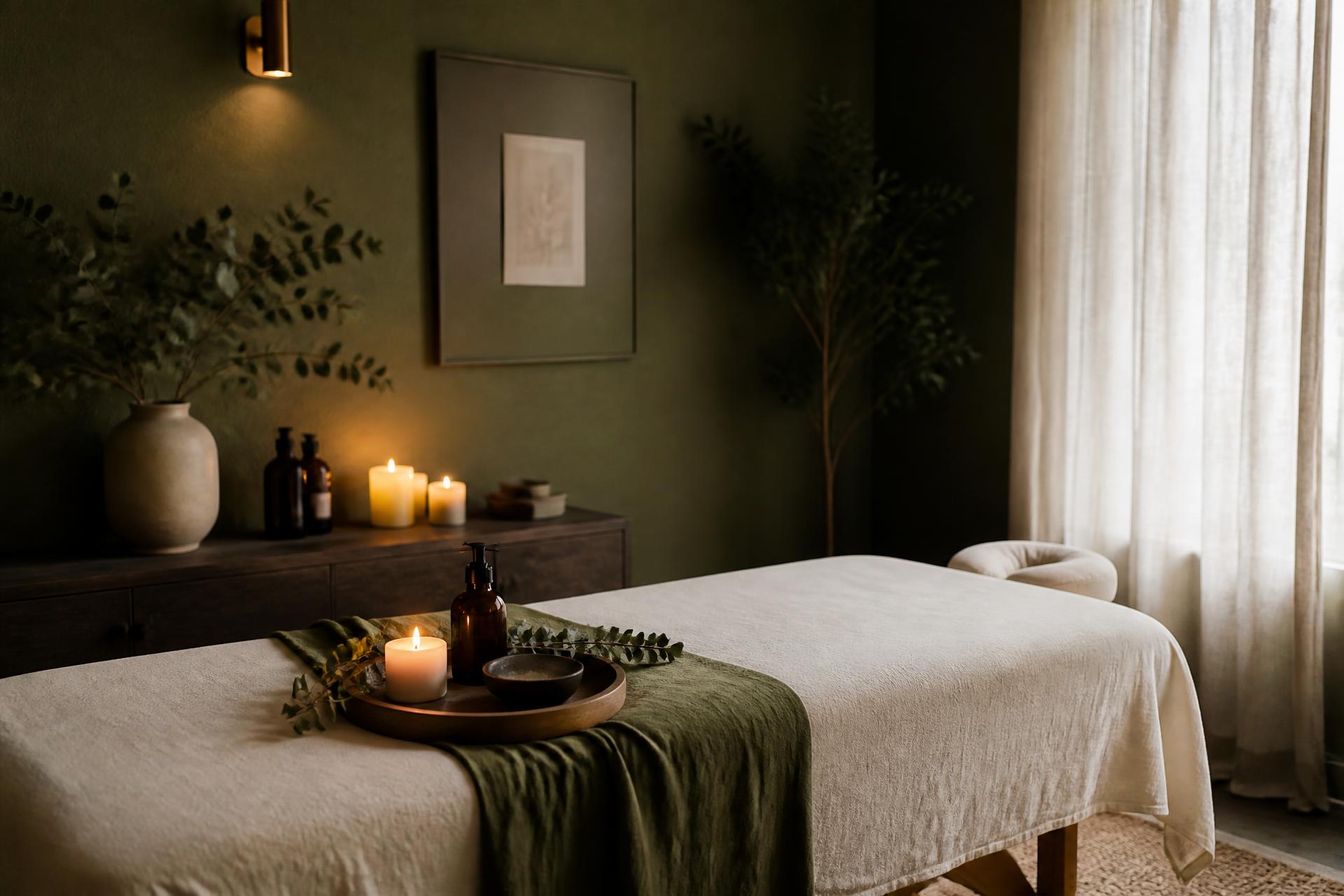 Treatment room at Nayara Freire Wellness Studio